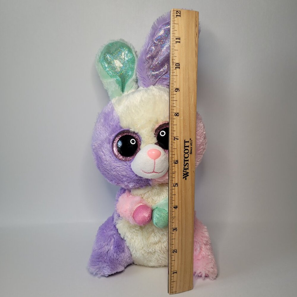 Ty Beanie Boos Plush Animal Set of 3 Ellie Elephant Bloomy Rabbit Tiggy Tiger - Picture 6 of 16